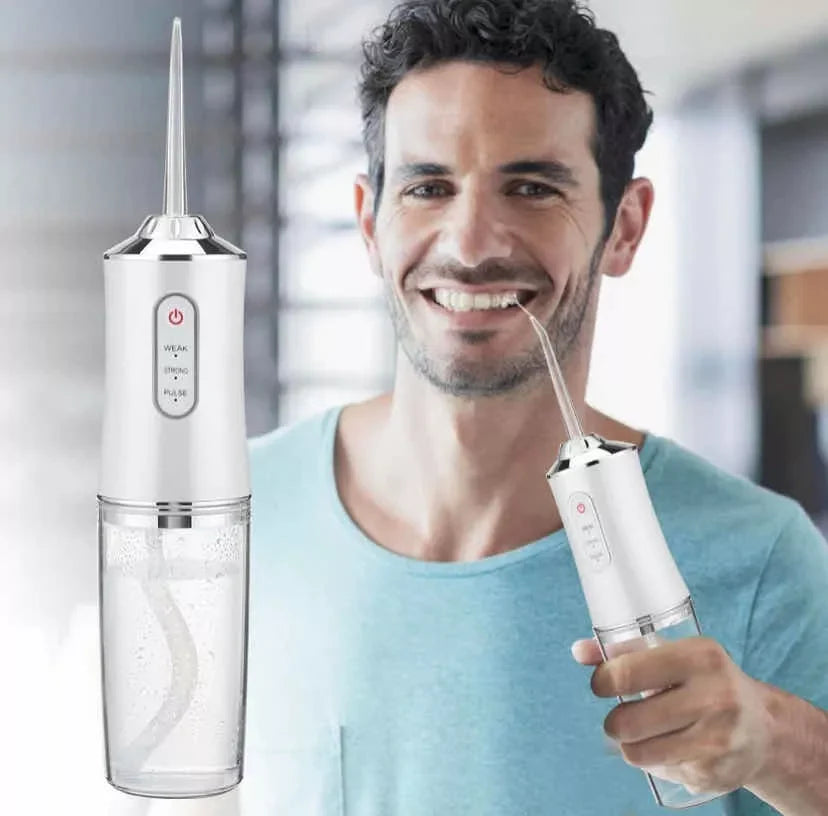 Irrigador Bucal Portátil AquaClean Pro - Limpieza Dental Profesional