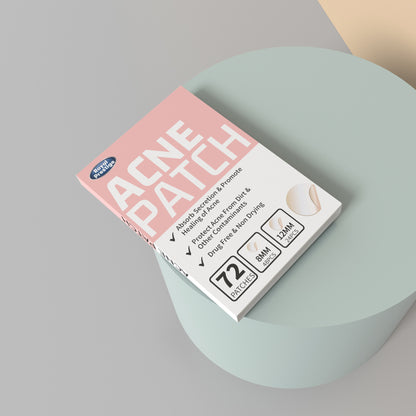 2x1 PARCHES INVISIBLES PARA EL ACNÉ IMPERMEABLES - 72 UNIDADES